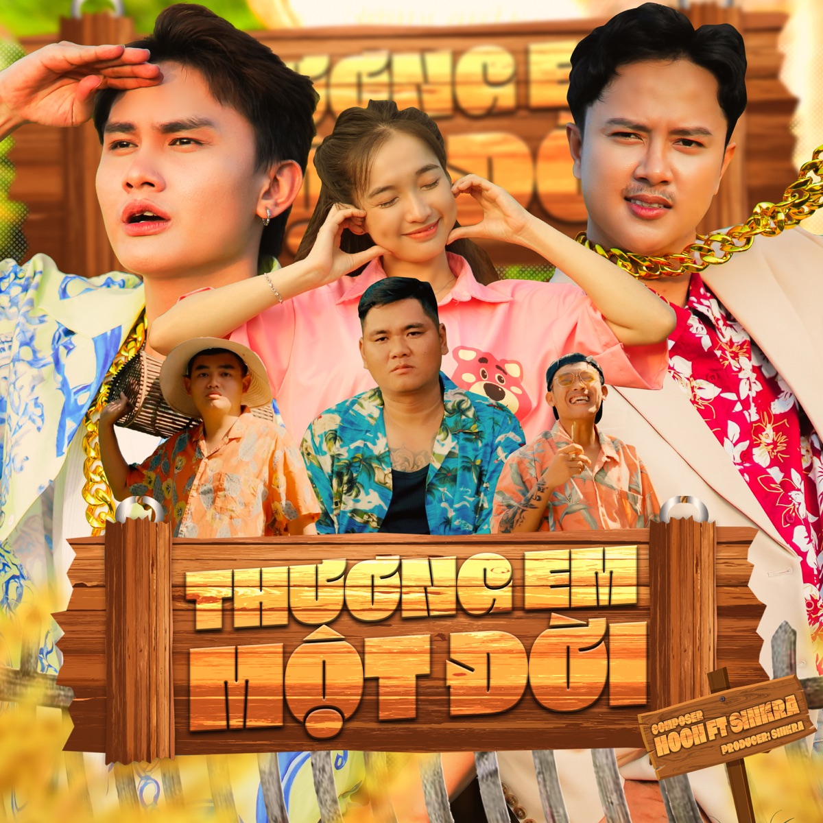 Thương Em Một Đời - Single by Hoon & SinKra album cover
