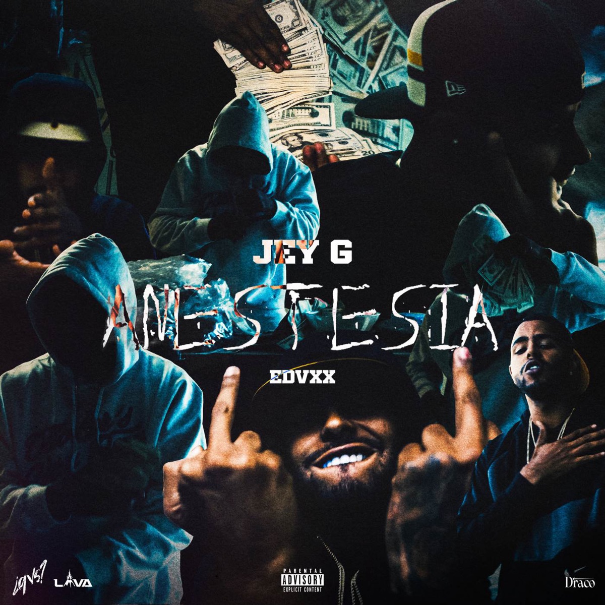 ANESTESIA - Single by Jey G & EDVXX album cover