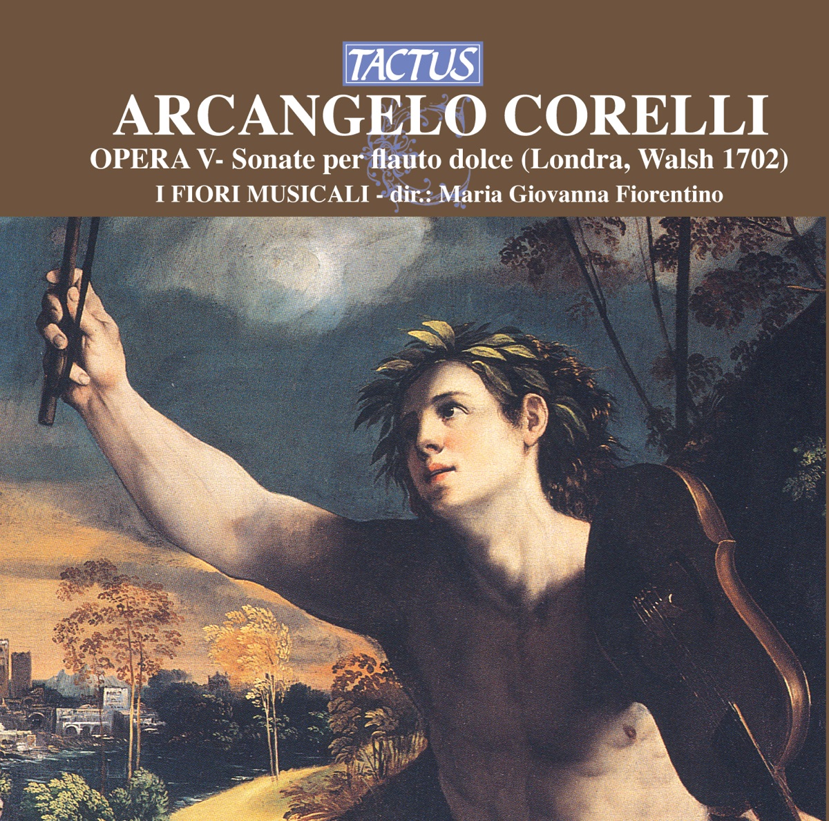 Corelli: Recorder Sonatas, Op. 5 by Maria Giovanna Fiorentino & Fiori Musicali album cover