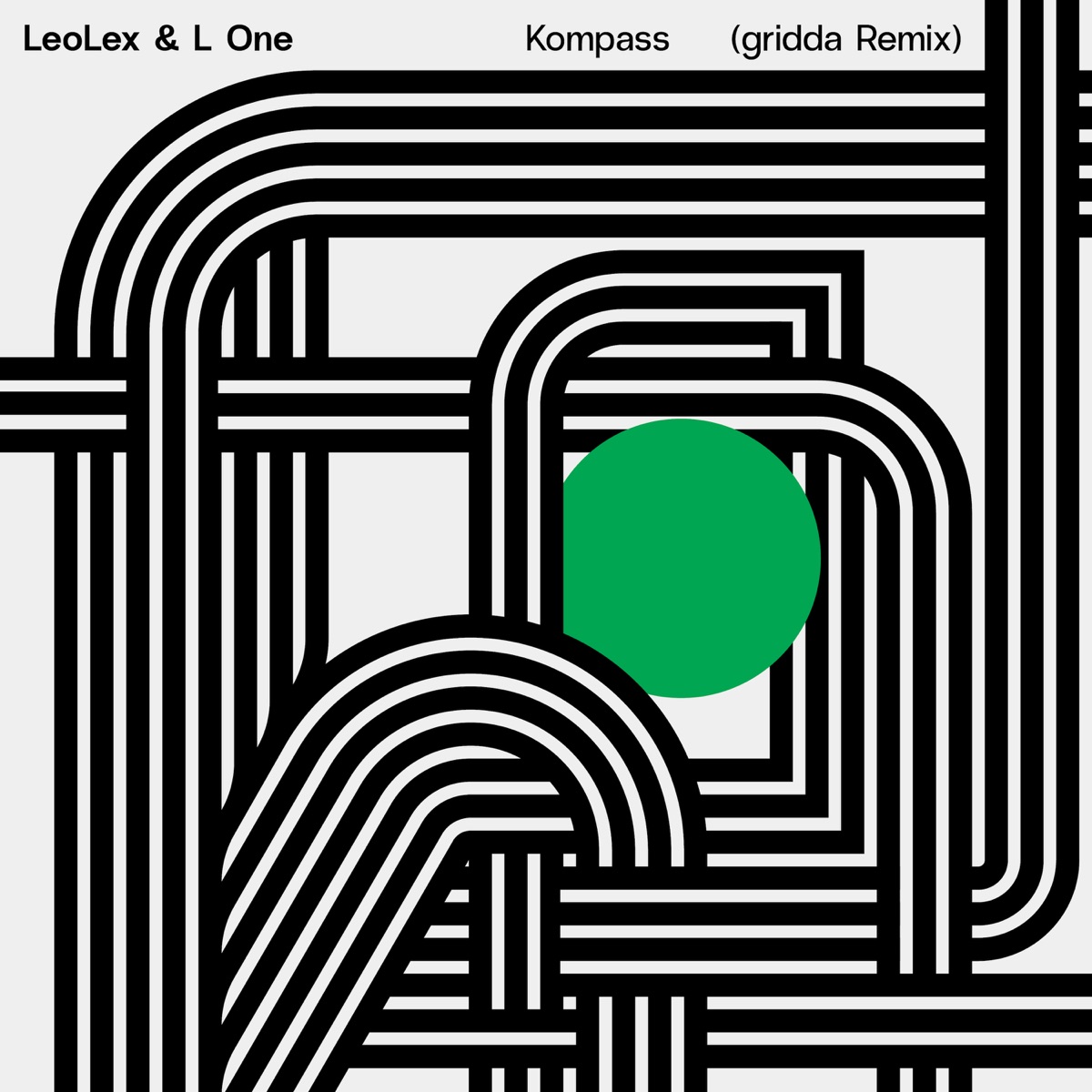 Kompass (Gridda Remix) - Single by Gridda, LeoLex & L One album cover