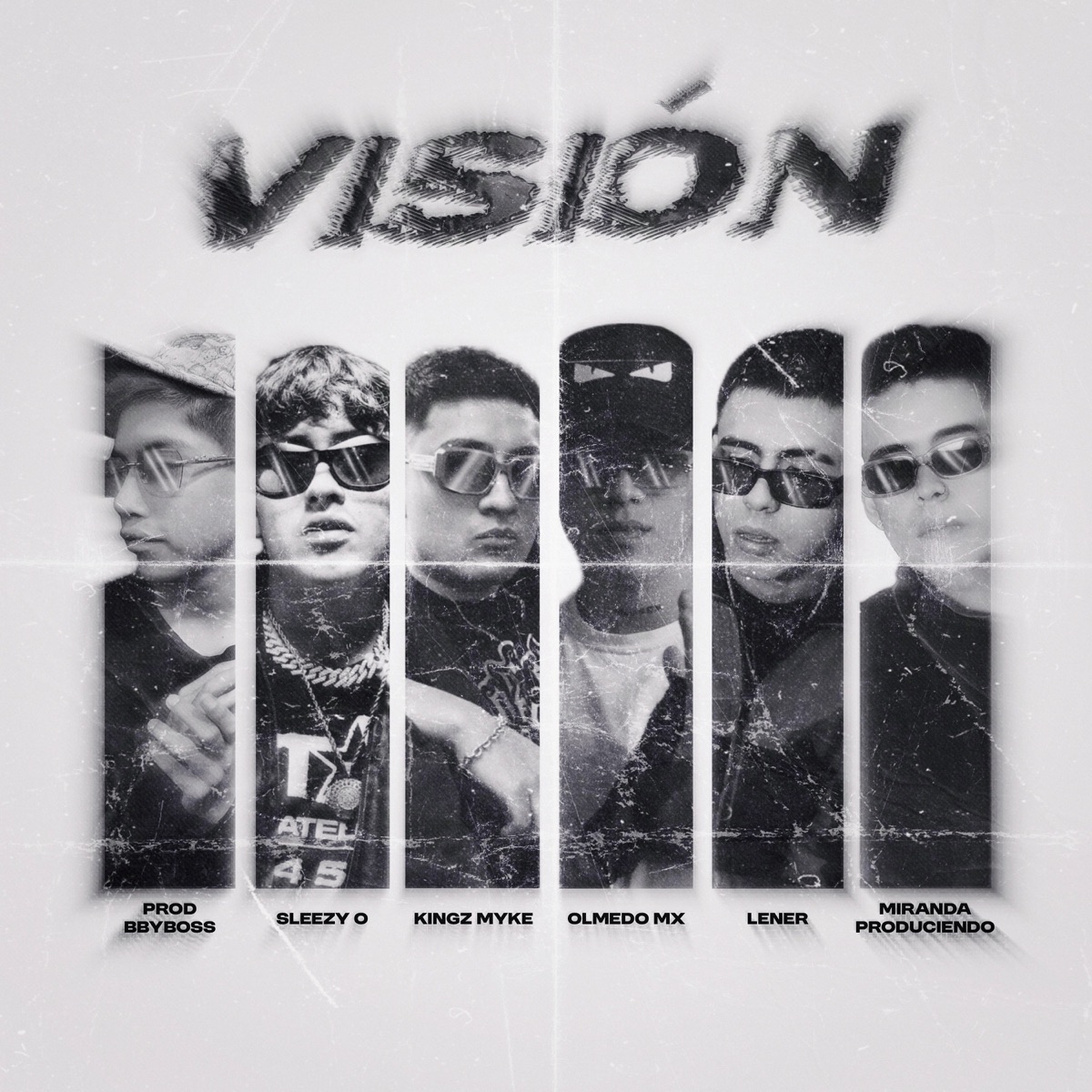 Visión (feat. Lener, Miranda Produciendo & Bby Boss) - Single by Kingz Myke, Sleezy O & Olmedo MX album cover