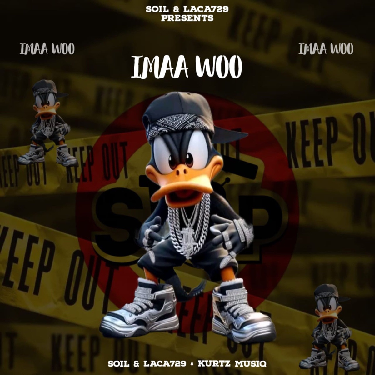 IMAA WOO - Single by Soil, Laca729 & KURTZ_MUSIQ album cover