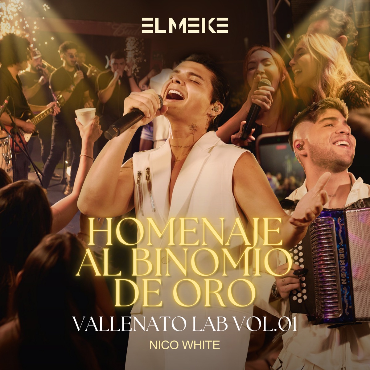 Homenaje al Binomio De Oro, Vol. 1 (Vallenato Lab) - EP by El Meke & Nico White album cover