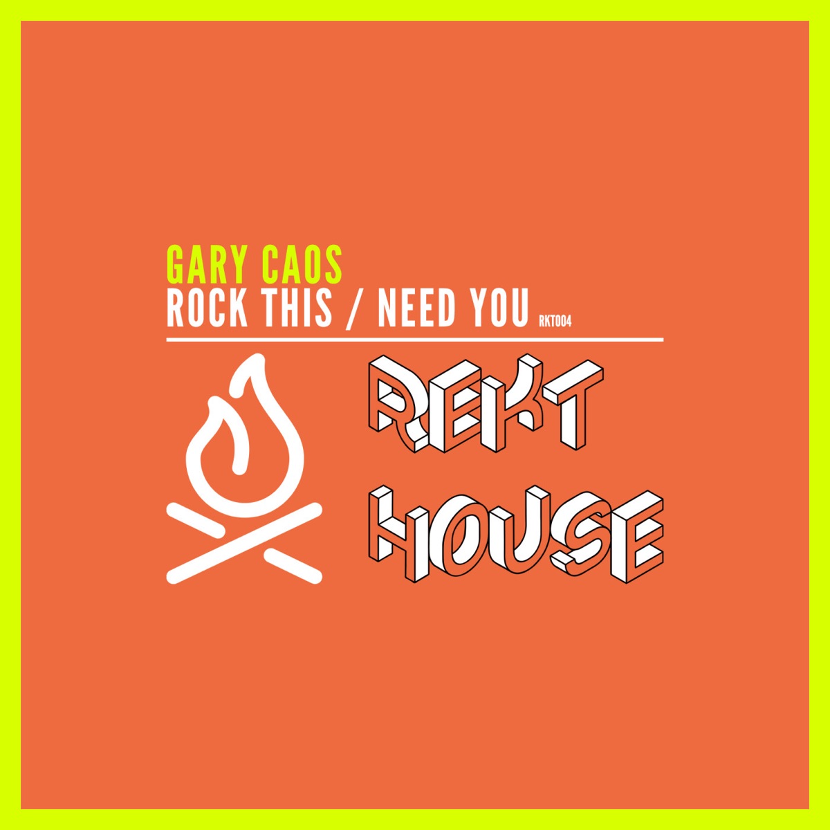 Rock This / Need You - Single by Gary Caos album cover