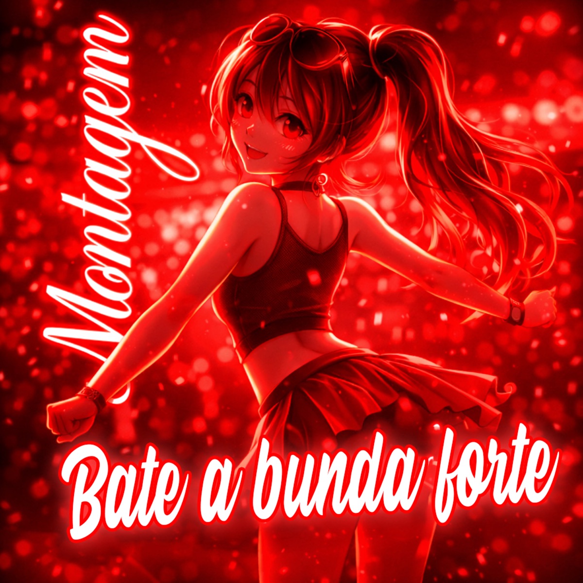 MONTAGEM BATE A BUNDA FORTE - Single by Dj Nk Da Serra, DJ JV DO SG, DJ WS RED & MC Zaquin album cover