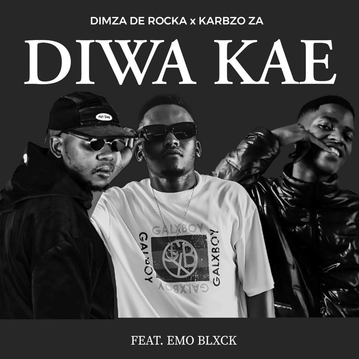 Diwa Kae (feat. Emo Blxck) - Single by Dimza De Rocka & Karbzo ZA album cover