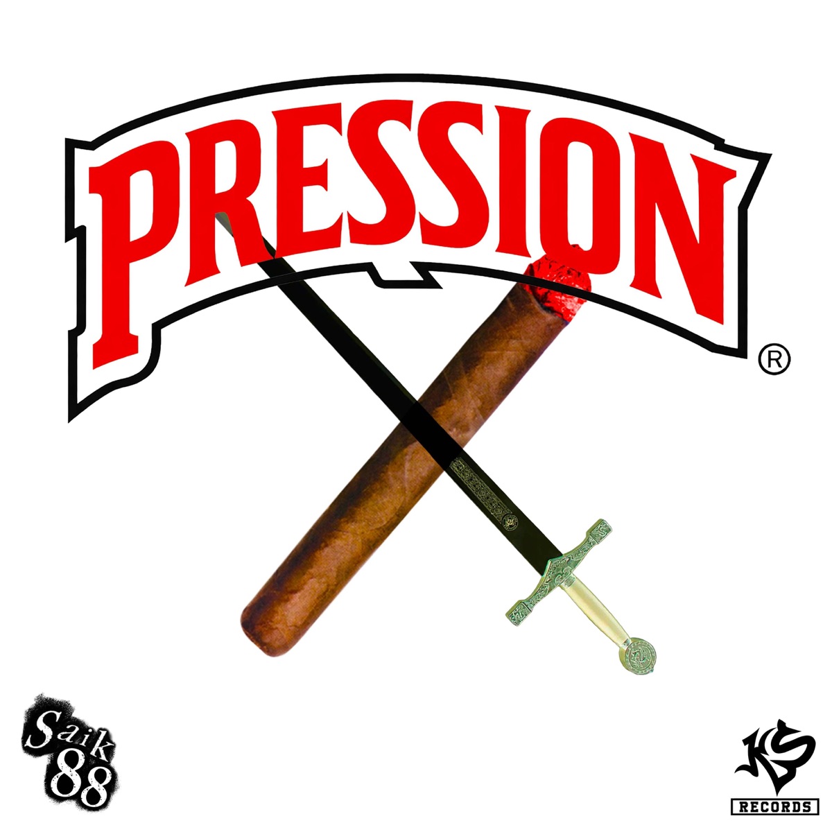 Pression (feat. Saïk) - Single by 88 album cover