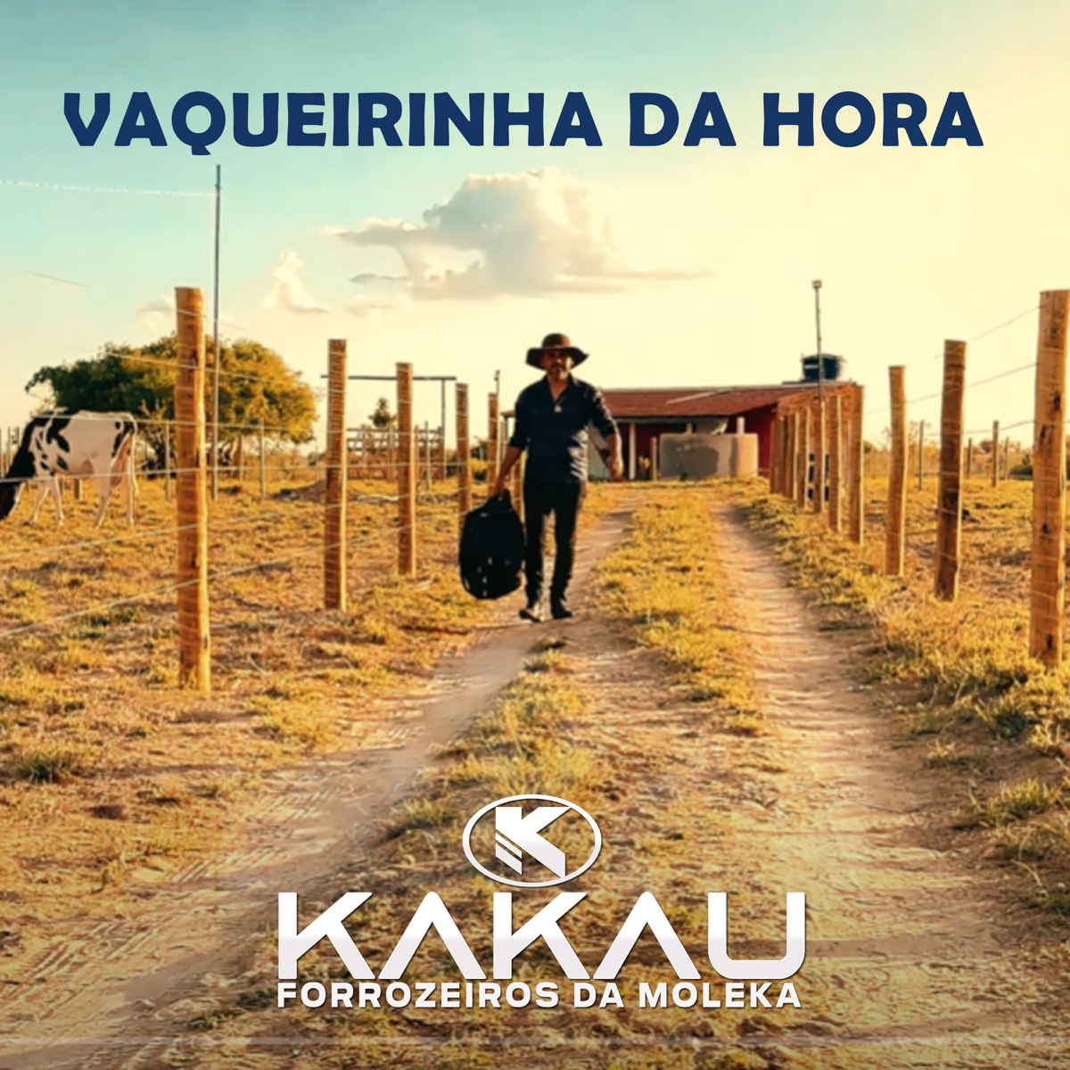Vaqueirinha da hora - Single by Kakau Forrozeiros da Moleka album cover