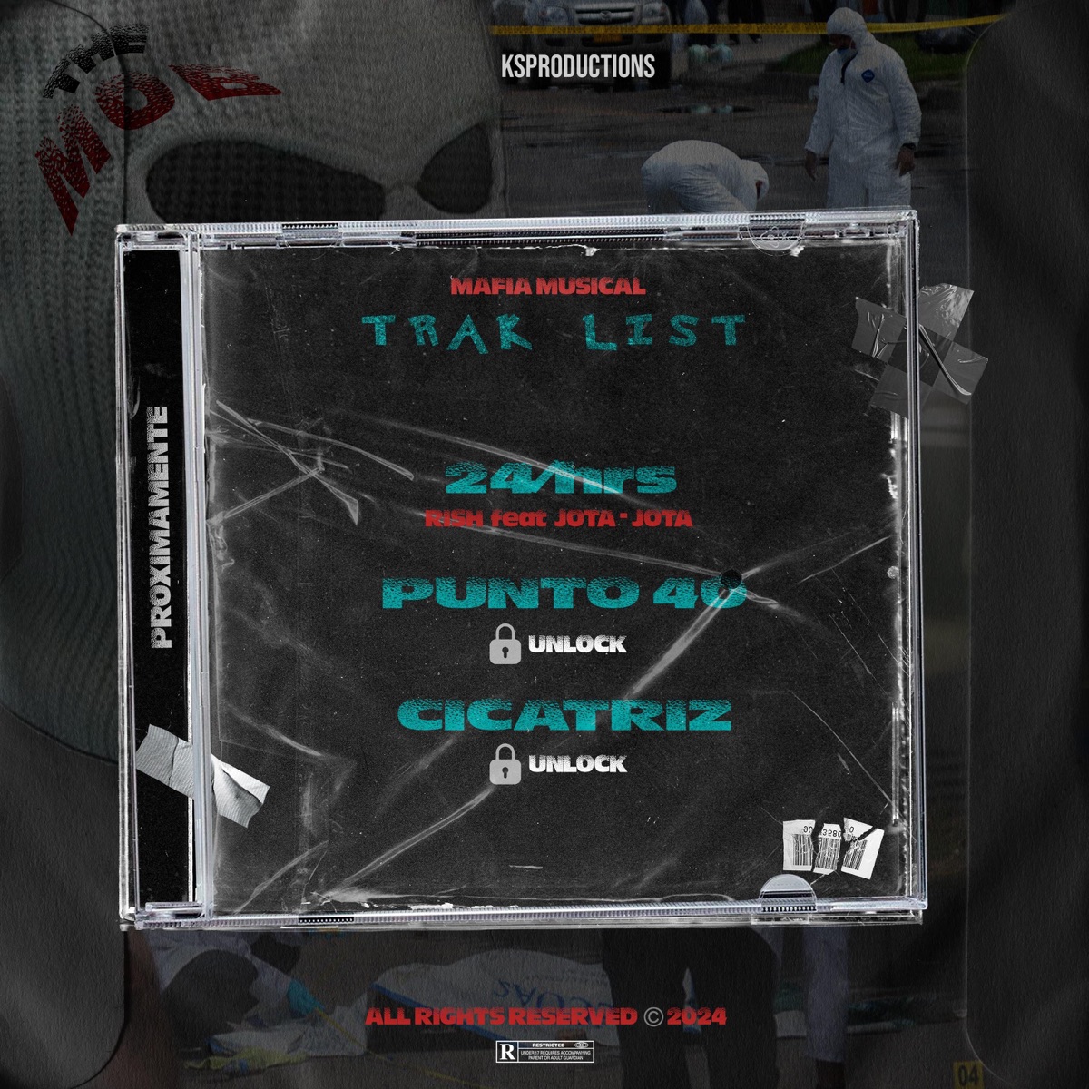 24/hrs (feat. Ri$hkid_og & jota_jota) - Single by corp.Themob album cover