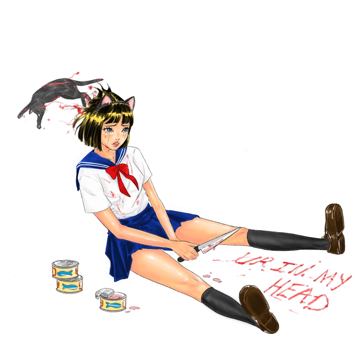 UR IN MY HEAD - Single by Ufo361, Monty Datta & Hinshi album cover