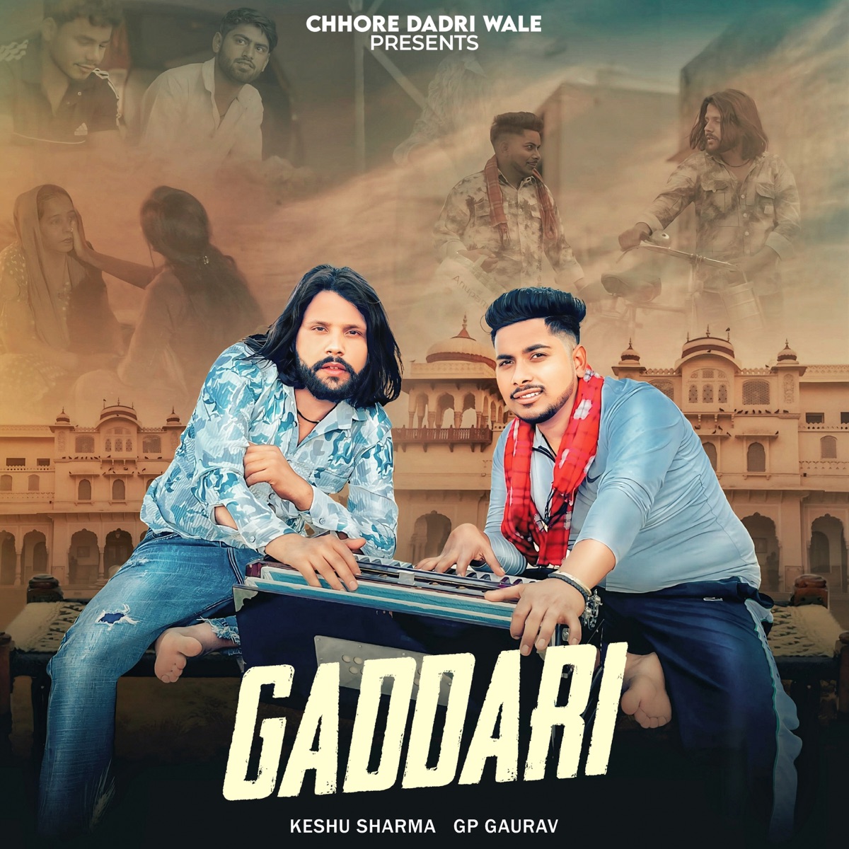 Gaddari - Single by Keshu Sharma & GP Gaurav album cover