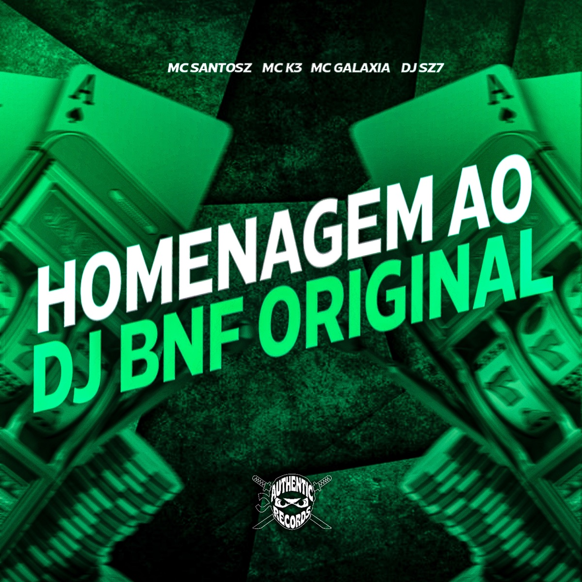 Homenagem ao Dj Bnf Original (feat. MC K3) - Single by Dj Sz7, MC SANTOSZ & Mc Galaxia album cover