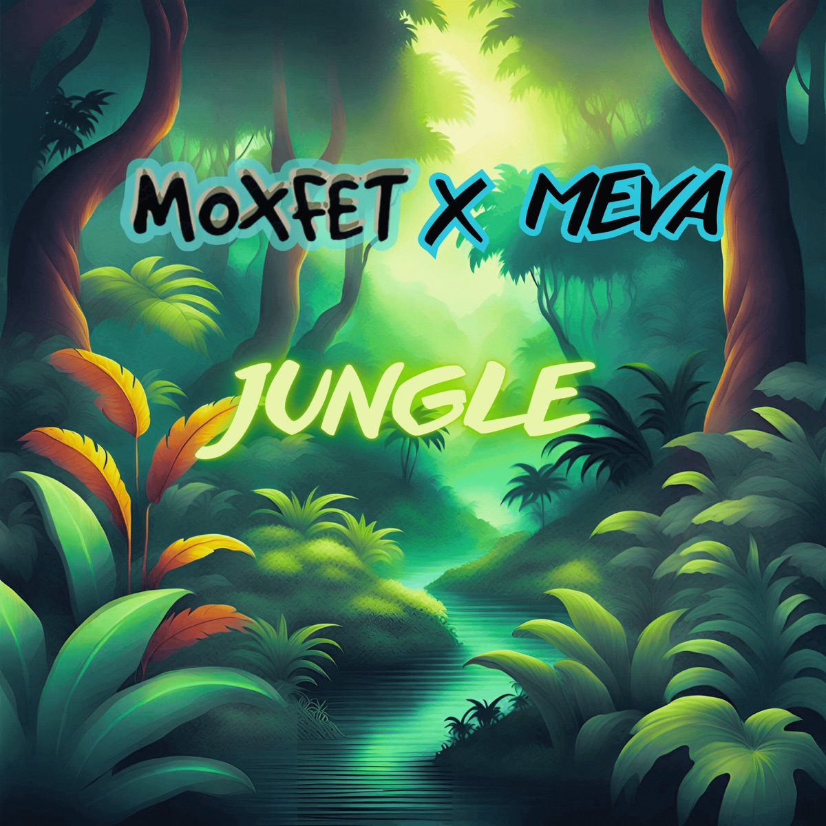 Jungle - Single by MOXFET & Meva album cover