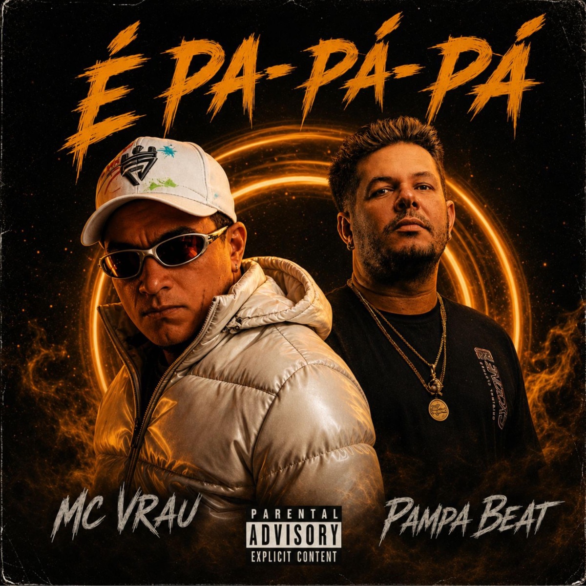 é pá pá pá (feat. PAMPA BEAT) - Single by Mc vrau album cover