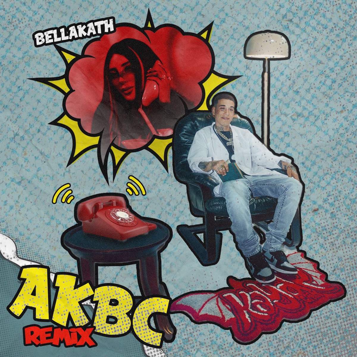 AKBC (Remix) [feat. El Kable] - Single by Kaydy Cain & Bellakath album cover