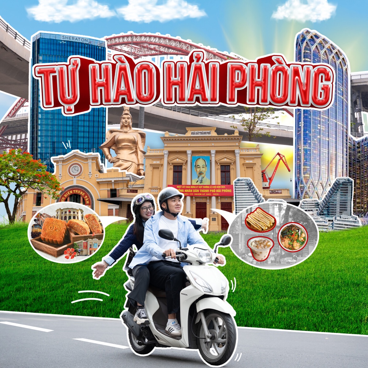Tự Hào Hải Phòng (feat. Nam Giang, Usagi Phương Thảo, Phankeo & Đào Nương Thu Hằng) - Single by Thế Anh Shinichi album cover
