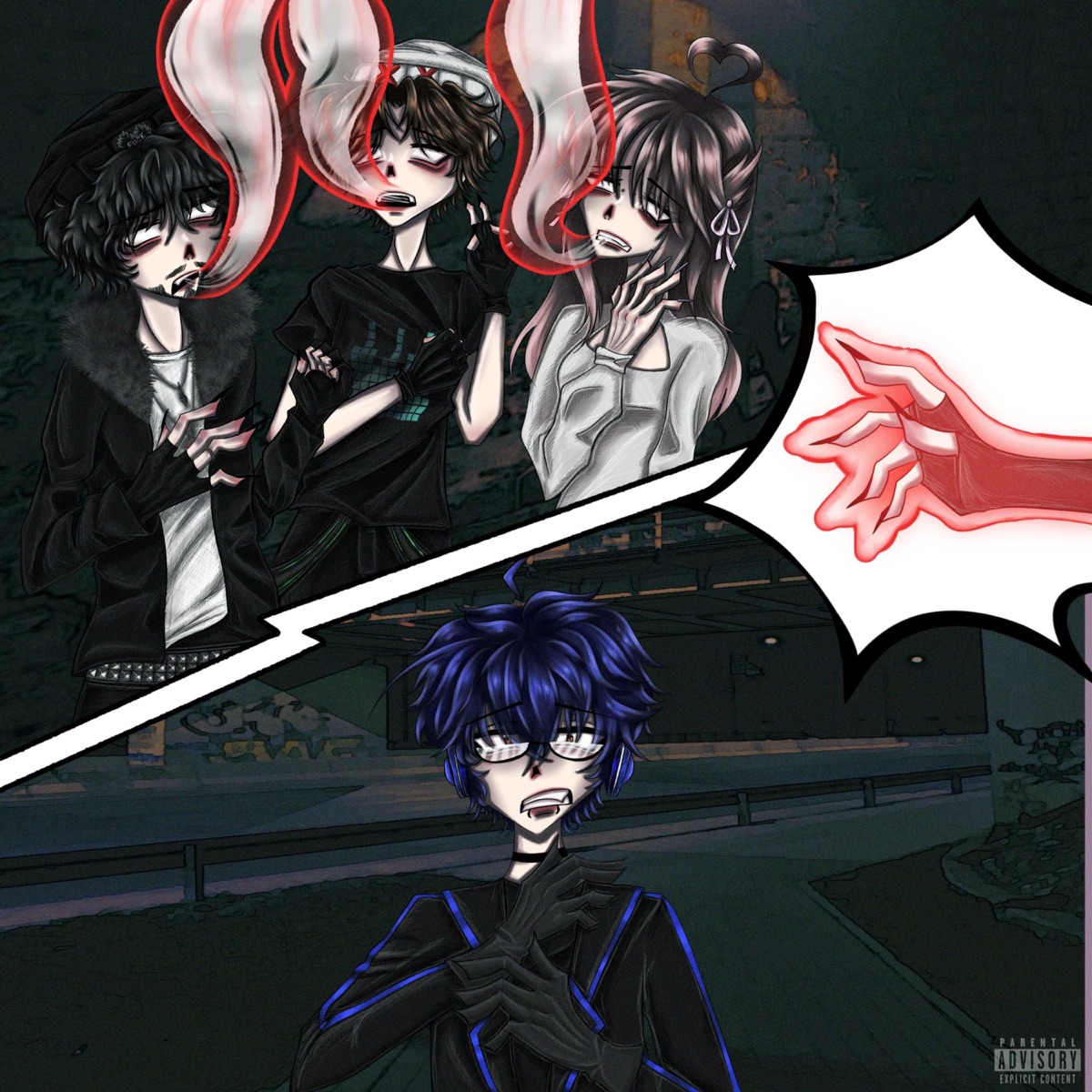 TOOK MY SOUL AWAY! + Nightcore (feat. DaniDV) - Single by AfterDRK, 444pluto & euphoria album cover