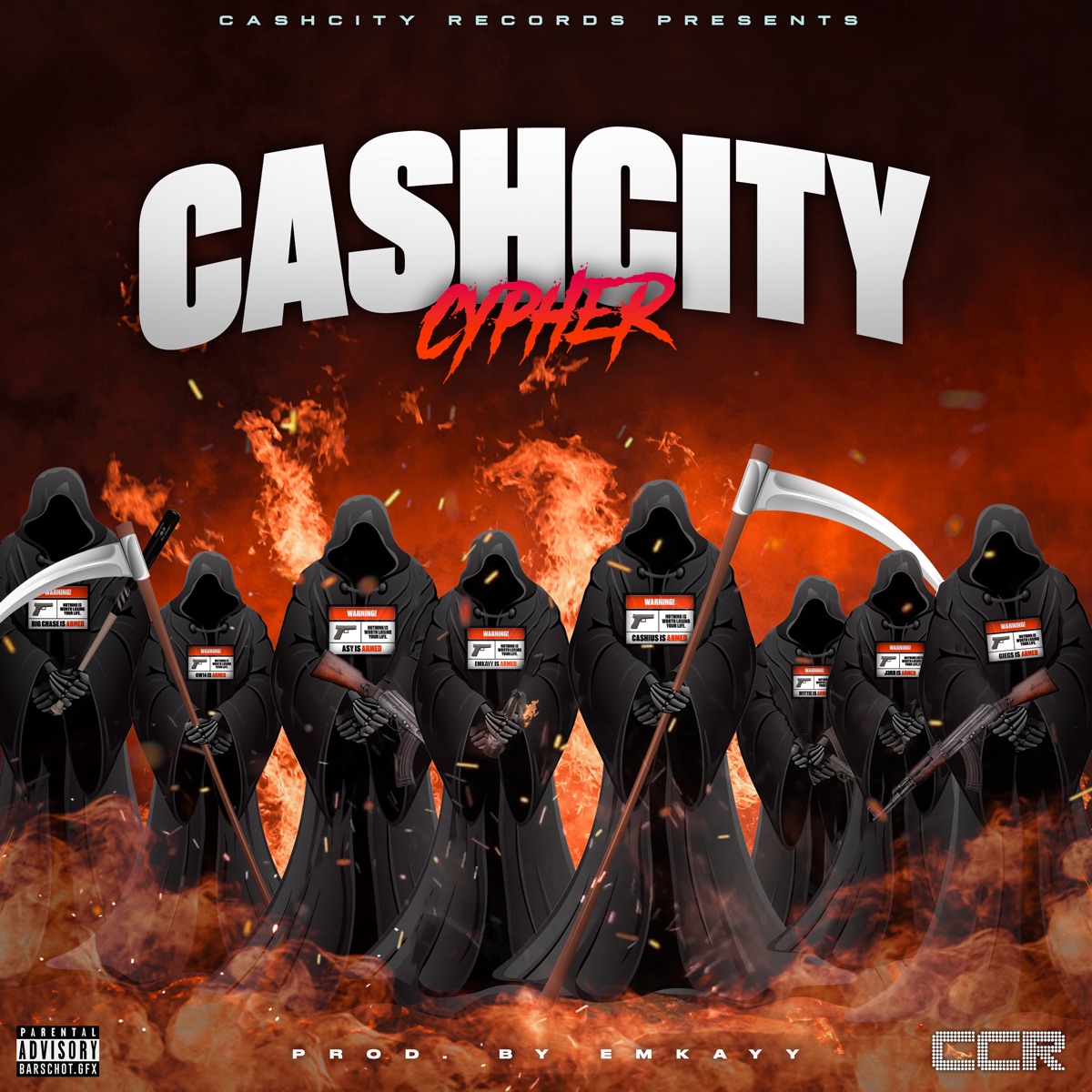 Cypher - Single by Mario Cash & Cashcity album cover