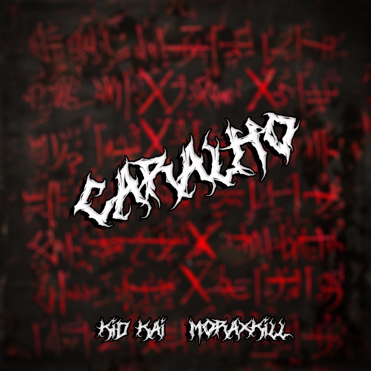 CARALHO - Single by Kid Kai & MORAXKILL album cover