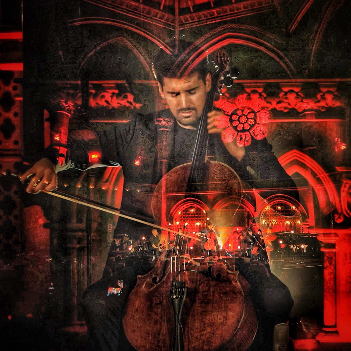 Live at Union Chapel by Luka Sulic, Acies Quartett & Simon Kravos album cover