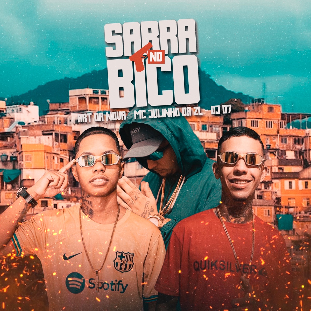 Sarra no Bico - Single by Dj D7, ART DA NOVA & Mc julinho da ZL album cover