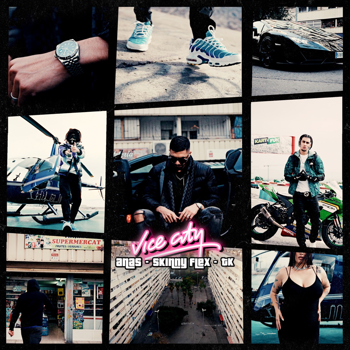 Vice City (feat. Skinny Flex & TK) - Single by Anas album cover