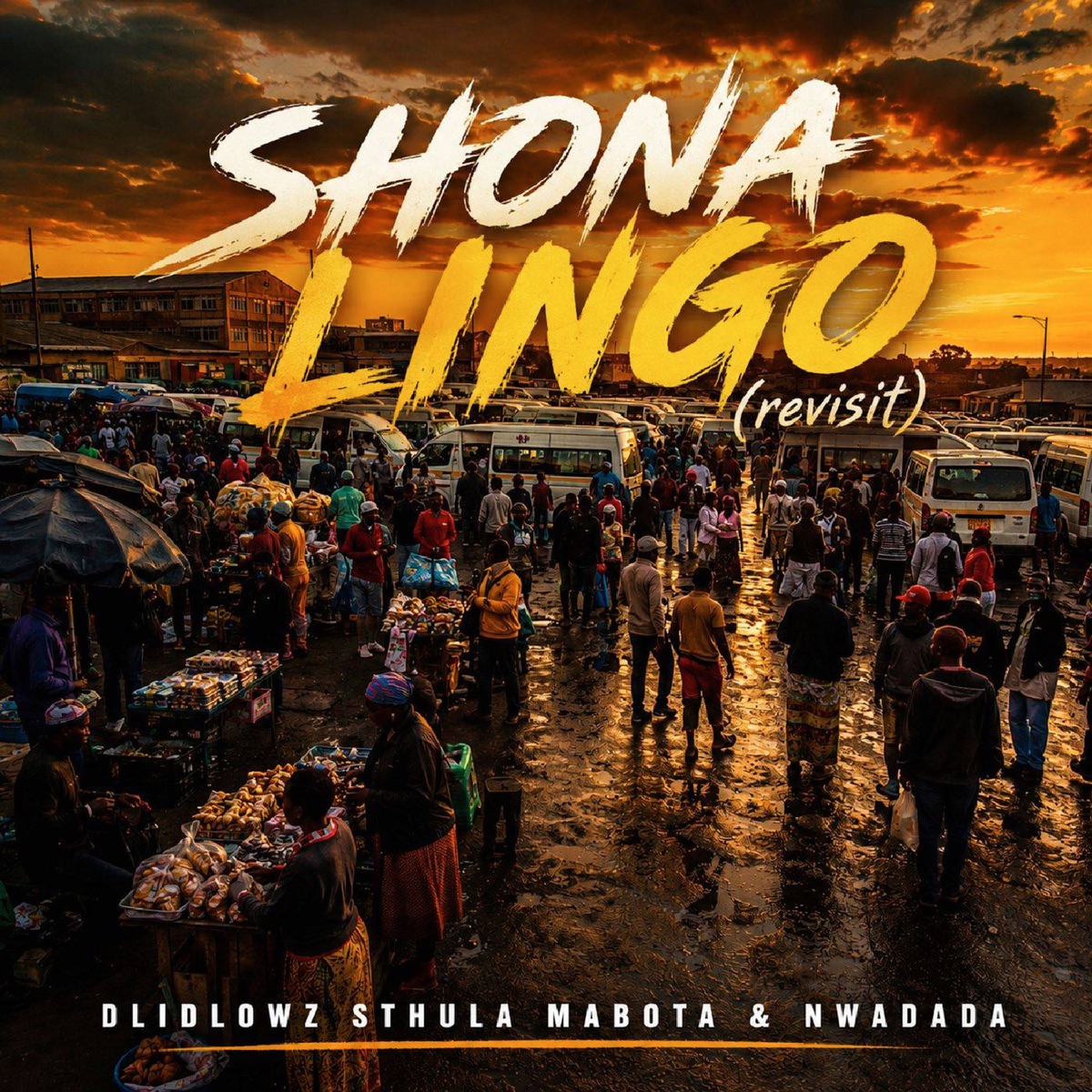 Shona Lingo (Revisit) - Single by Dlidlowz Sthula Mabota & Nwadada album cover