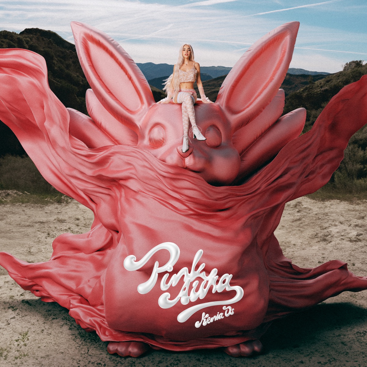 Pink Aura by Kenia Os album cover