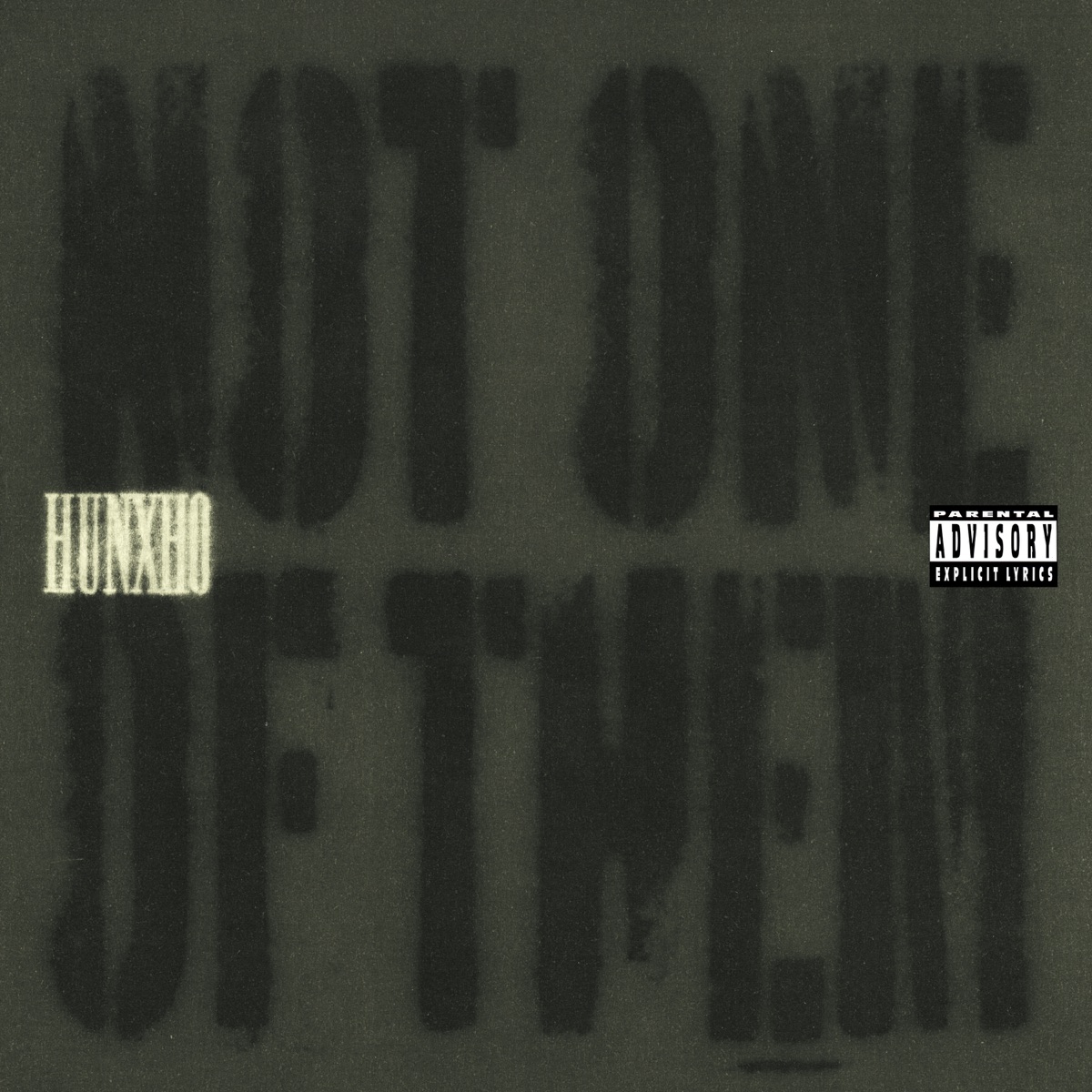 Not One Of Them by Hunxho album cover artwork