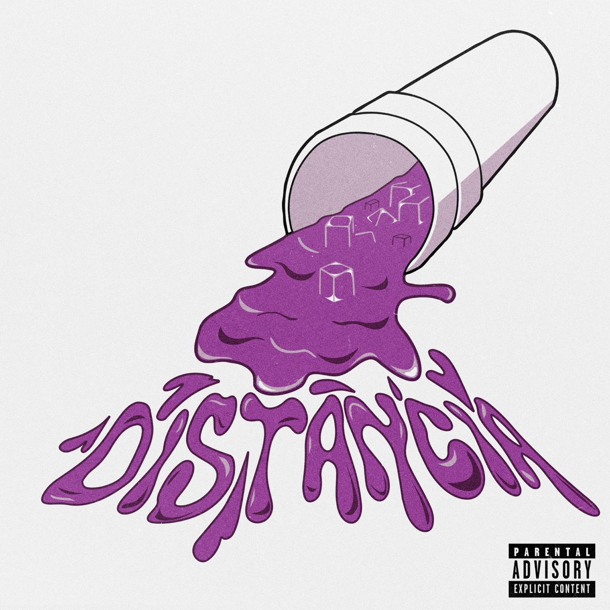 Distância - Single by Fuub album cover