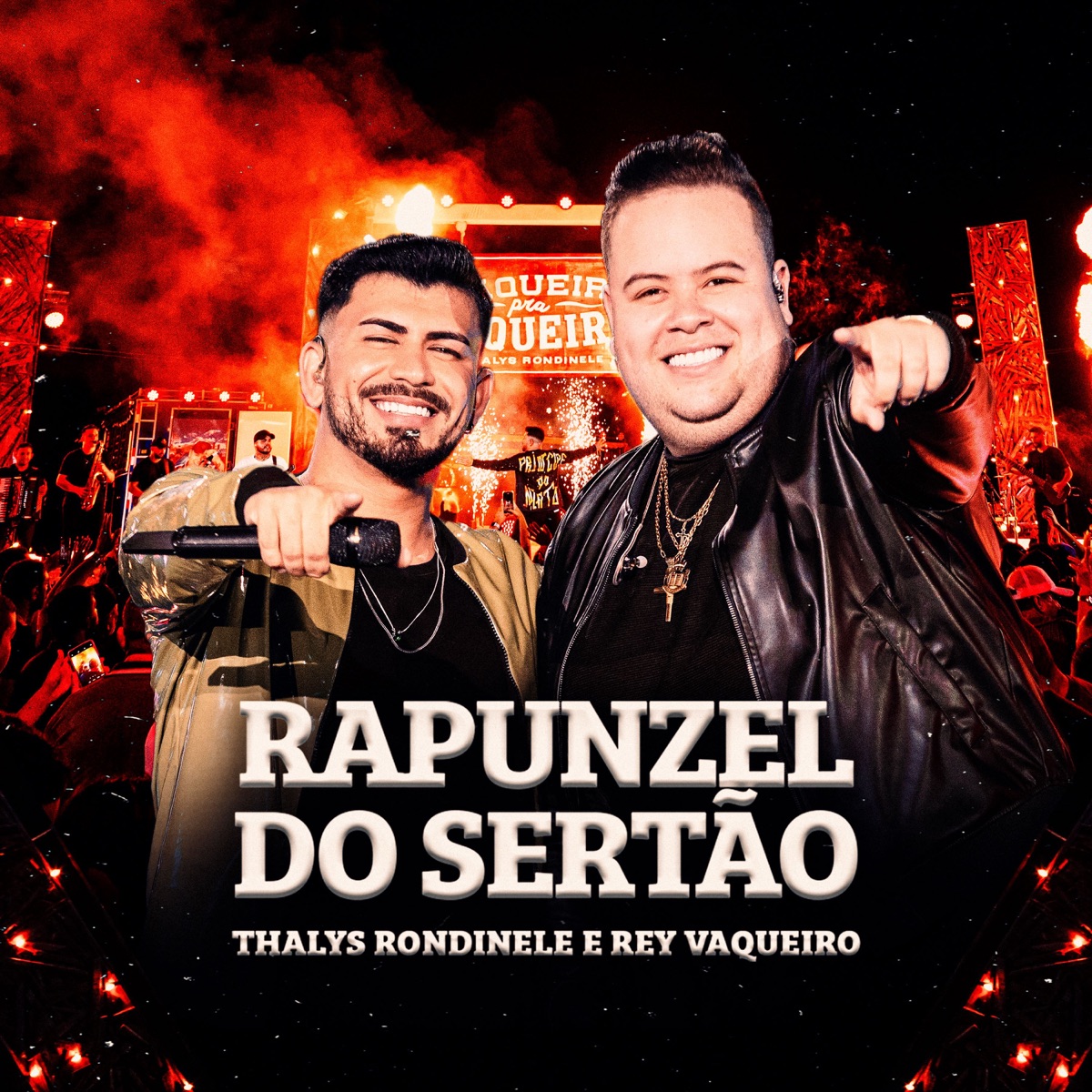 Rapunzel do Sertão - Single by Thalys Rondinele & Rey Vaqueiro album cover