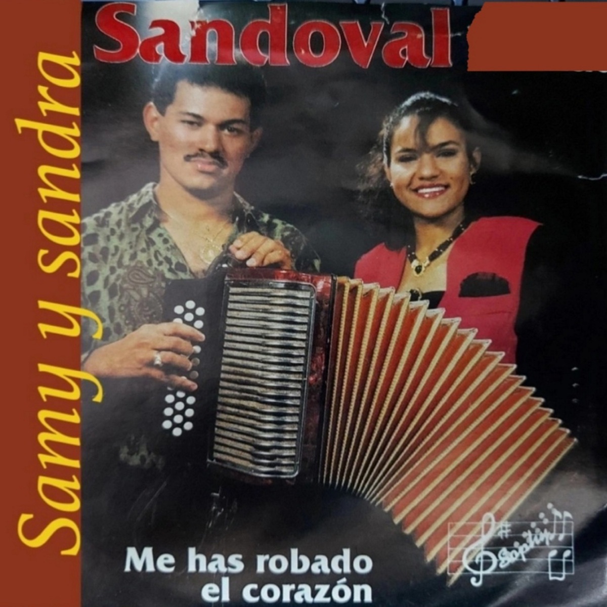 Me has robado el corazón by Samy y Sandra Sandoval album cover
