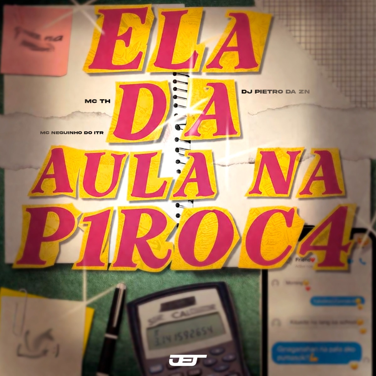 ELA DA AULA NA PIROCA - Single by DJ PIETRO DA ZN, DJ VYZ, MC TH & Mc Neguinho do ITR album cover
