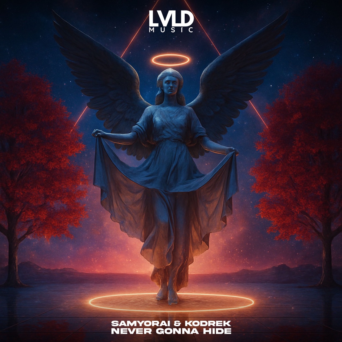 Never Gonna Hide - Single by Samyorai & Kodrek album cover