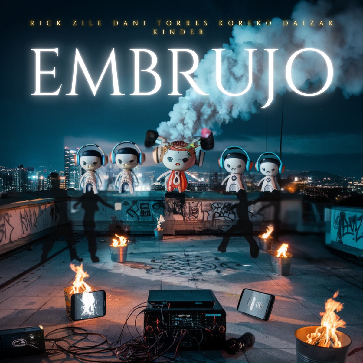Embrujo (feat. Dani Torres & Kinder) - Single by Rick Zile, Koreko & Daizak album cover