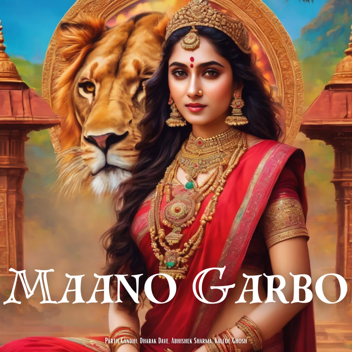 Maano Garbo - Single by Parth Gandhi, Kallol Ghosh, Dharak Dave & Abhishek Sharma album cover