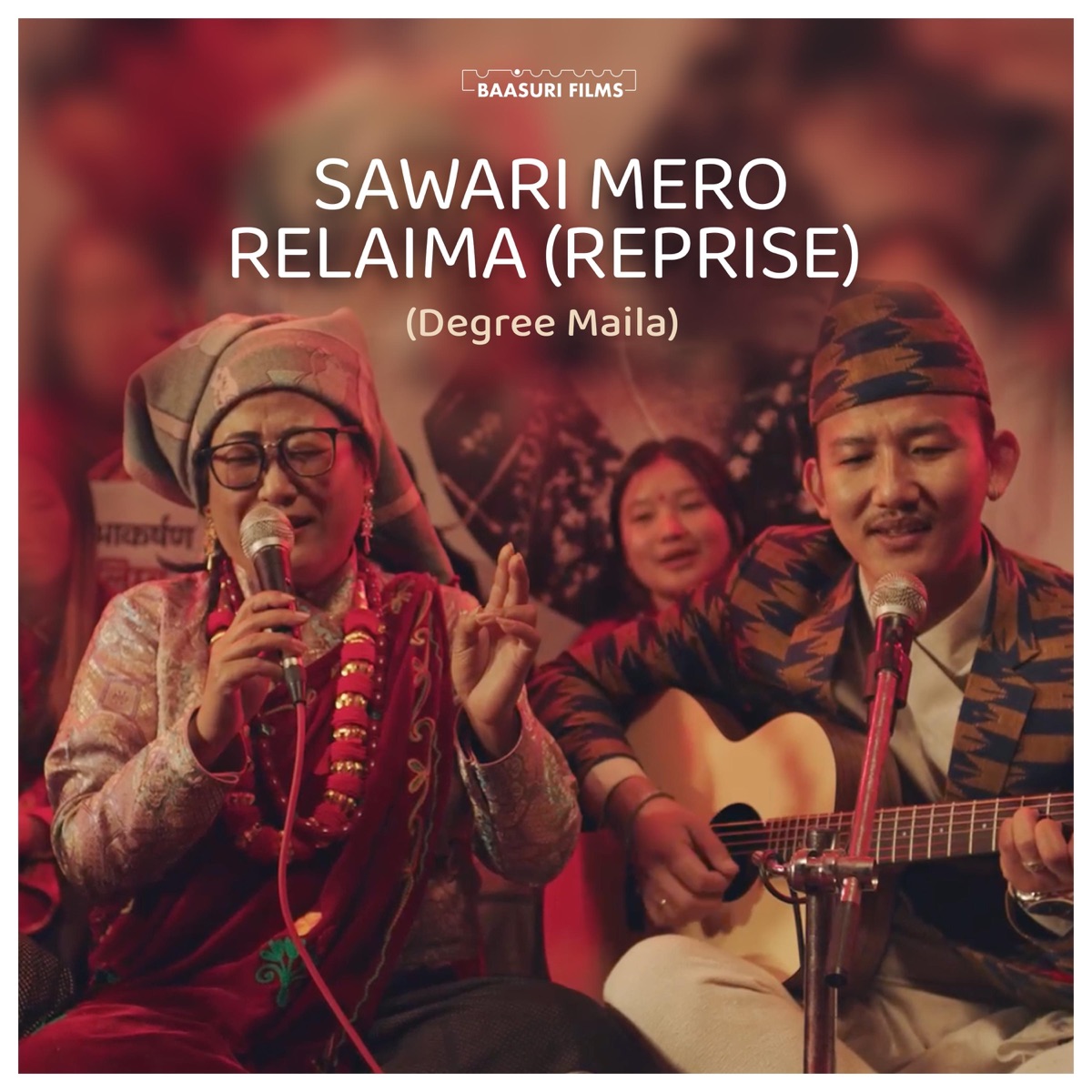 SAWARI MERO RELAIMA (REPRISE) [Deegre Maila] - Single by Baasuri Films, Jhuma Limbu & Binod Rai album cover