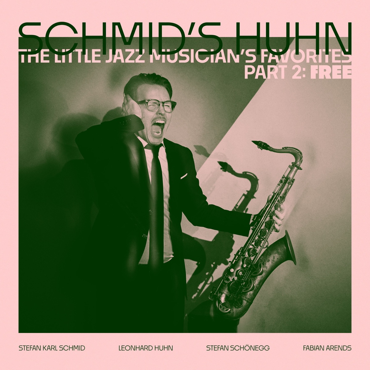 The Little Jazz Musician's Favorites - Part 2: Free (feat. Stefan Schönegg & Fabian Arends) - Single by Schmid's Huhn, Stefan Karl Schmid & Leonhard Huhn album cover