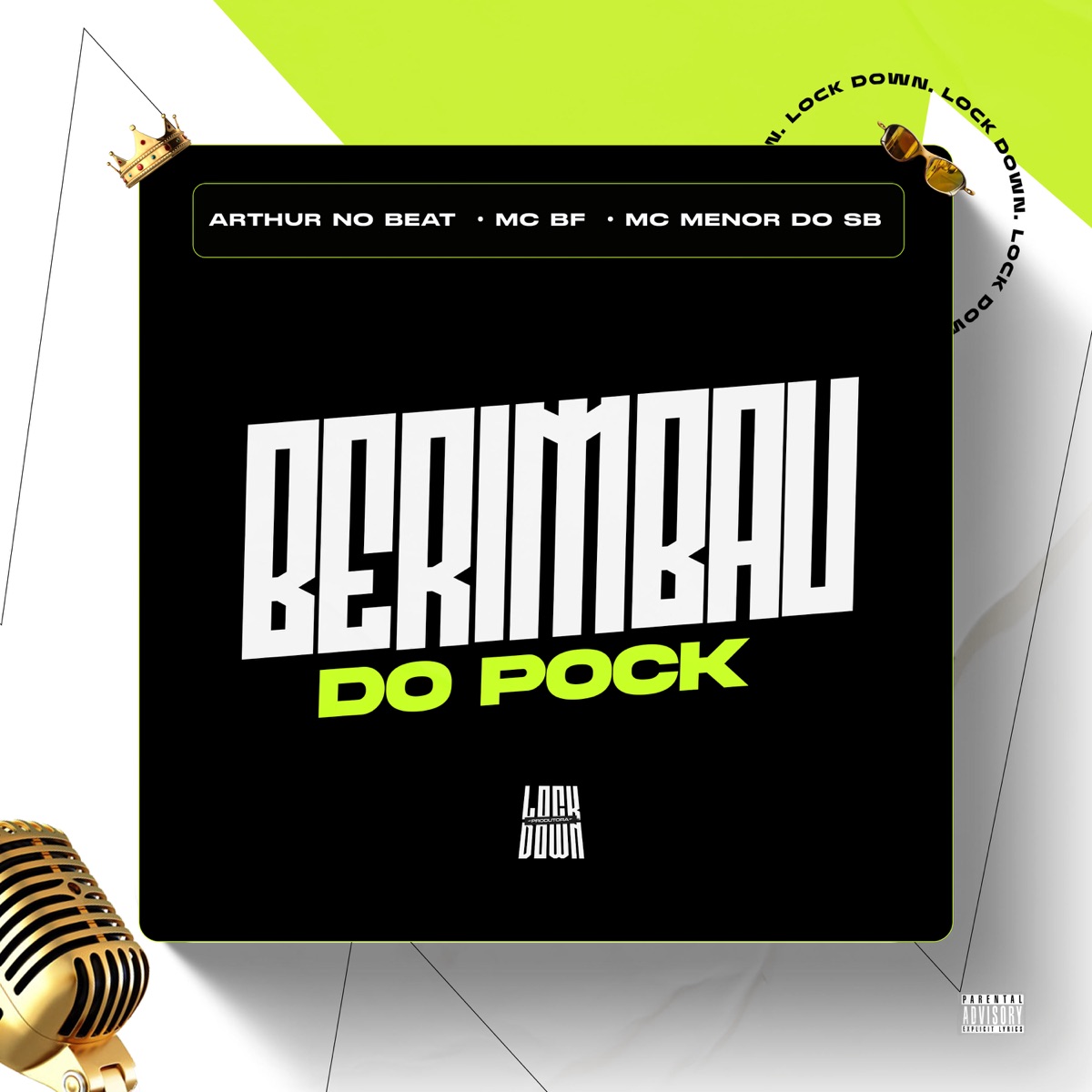 Berimbau do Pock - Single by Arthur No Beat, MC BF & MC Menor Do SB album cover