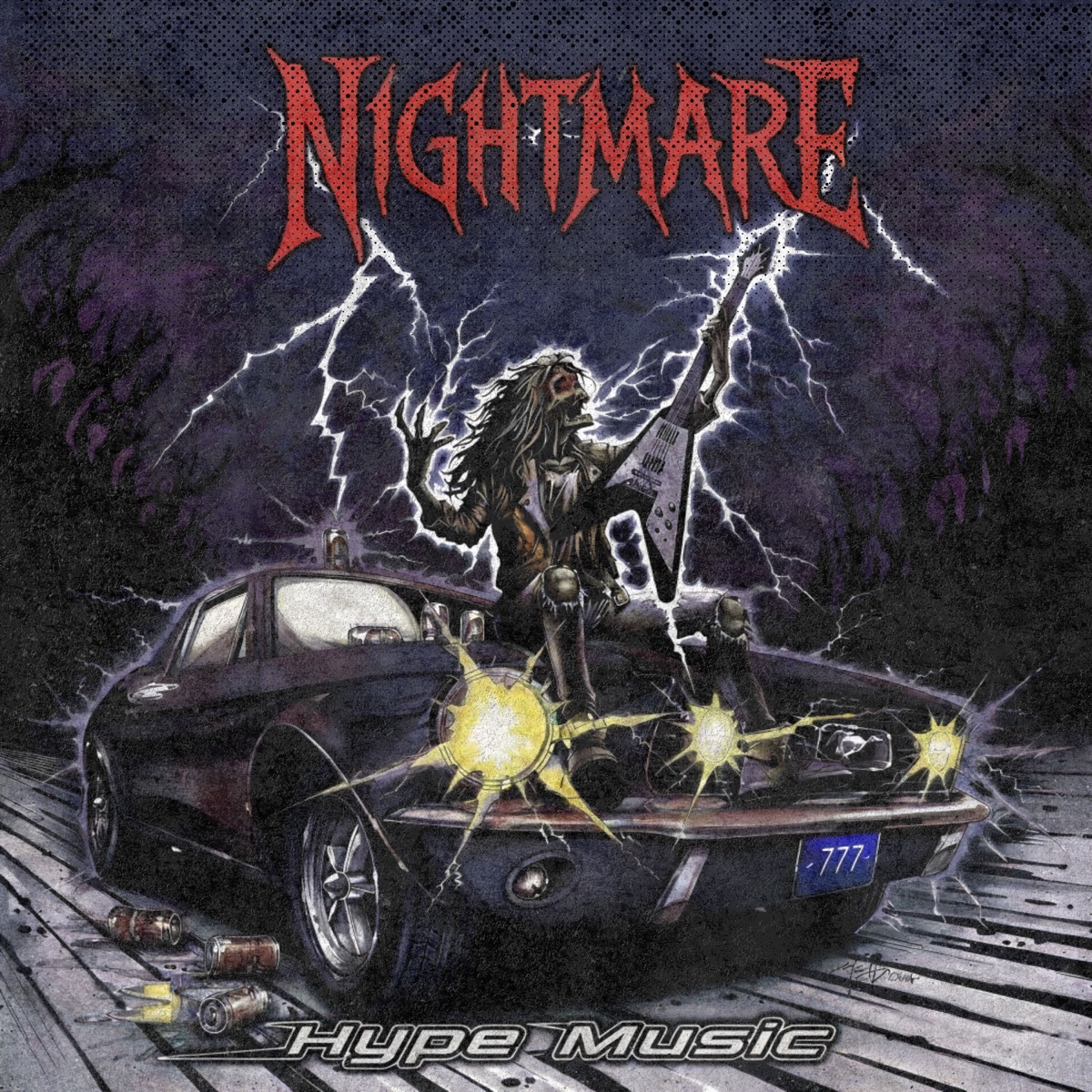 Nightmare: Bleeding Sun - Acoustic Instrumental (feat. eeymwnn) - Single by VortekLabel, Hard Labs & Hype Music album cover