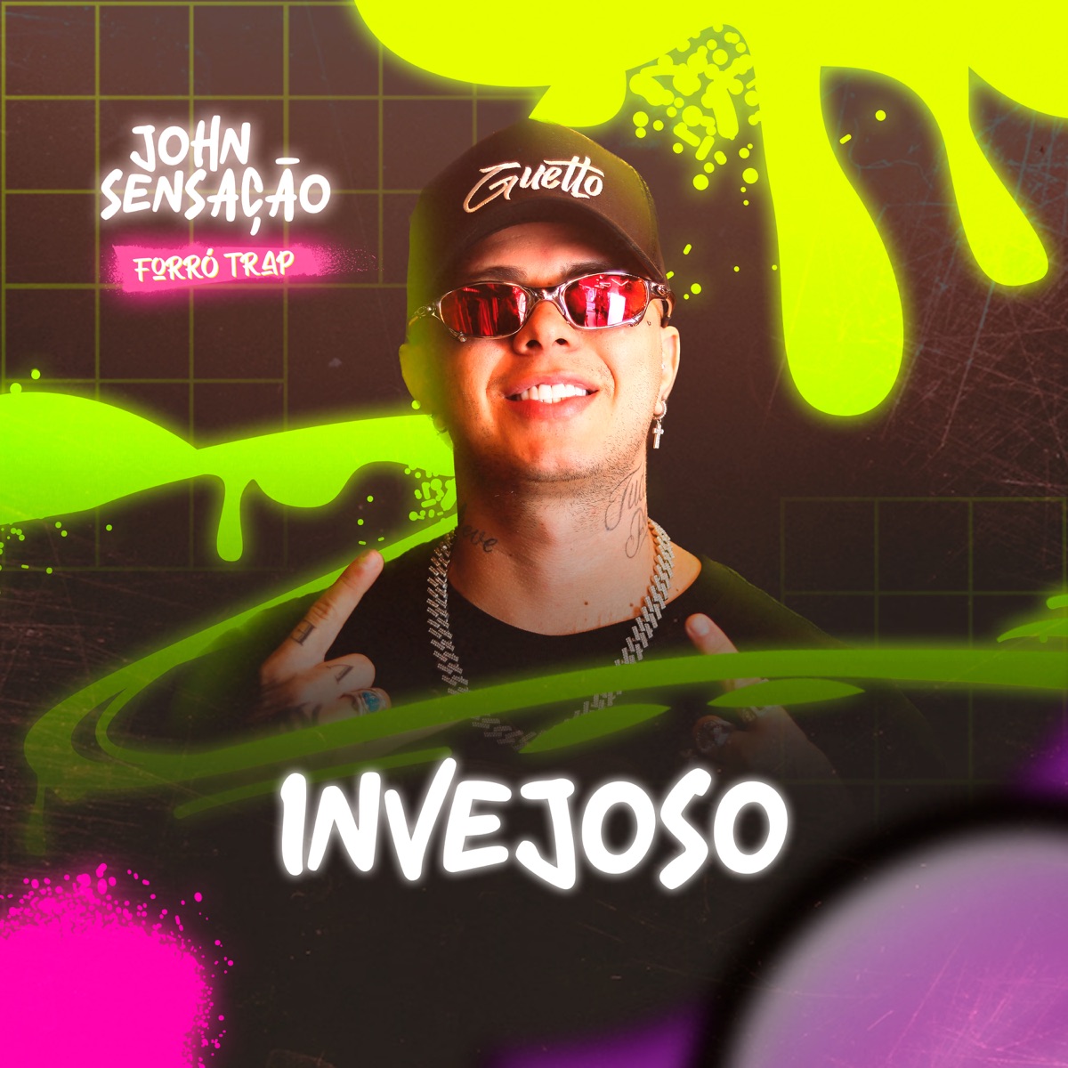 Invejoso (Forró Trap) - Single by John Sensação album cover