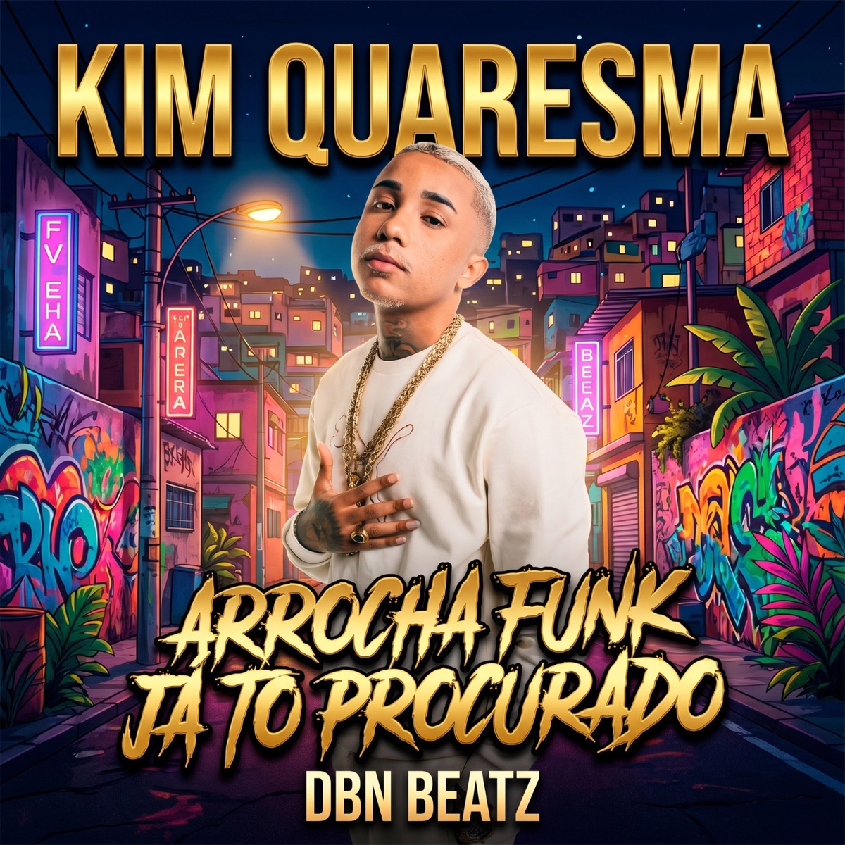Arrocha Funk Já To Procurado - Single by Kim Quaresma album cover