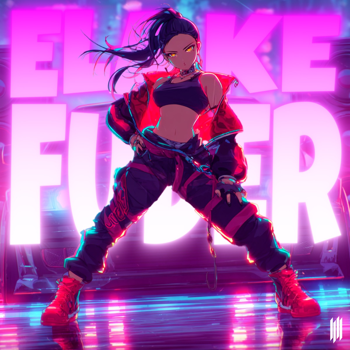 ELA KE FUDER - EP by DJ FNK, Mc Rd & MC Luana SP album cover