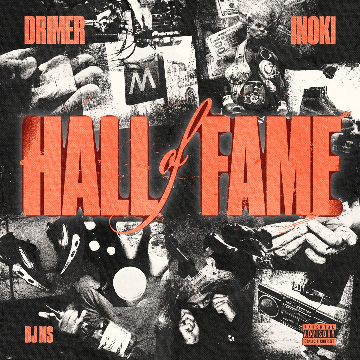 Hall of fame (feat. Inoki & Dj MS) - Single by Drimer album cover