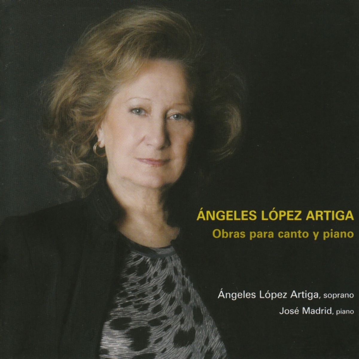 Obras Para Canto Y Piano by Ángeles López Artiga & José Madrid album cover