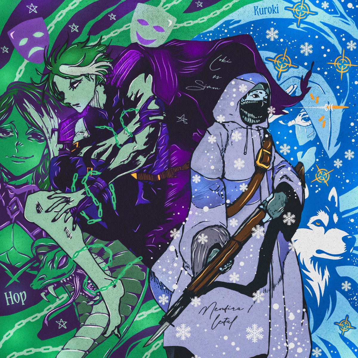Mentira Letal - Single by Kuroki album cover