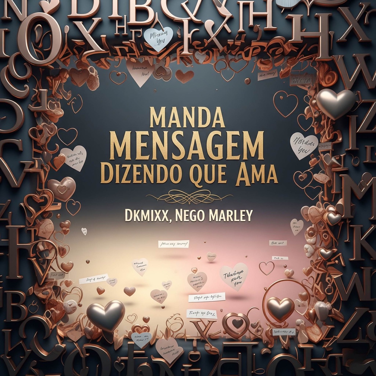 Manda Mensagem Dizendo que Ama - Single by Nego Marley & DKmixx album cover