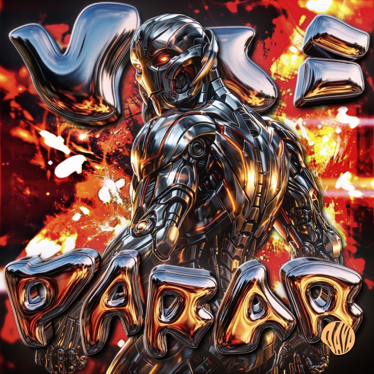 VAI PARAR - EP by DJ QDR & 7Flade album cover