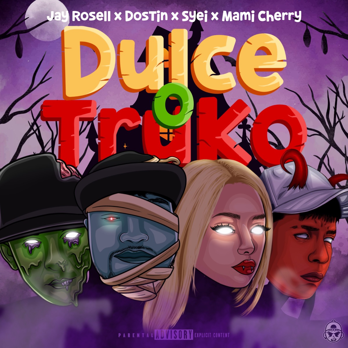 Dulce o TruKo (feat. Mami cherry) - Single by Syei, Dostin, Blessed Hood & Jay Rosell album cover