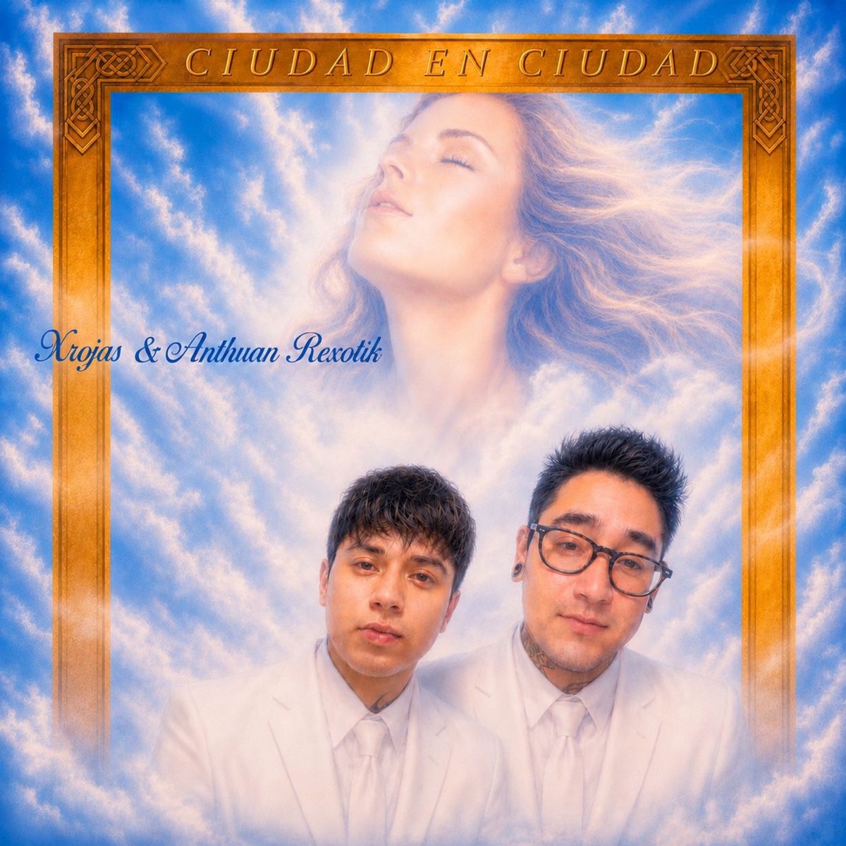 Ciudad en Ciudad. - Single by Xrojas & Anthuan Rexotik album cover